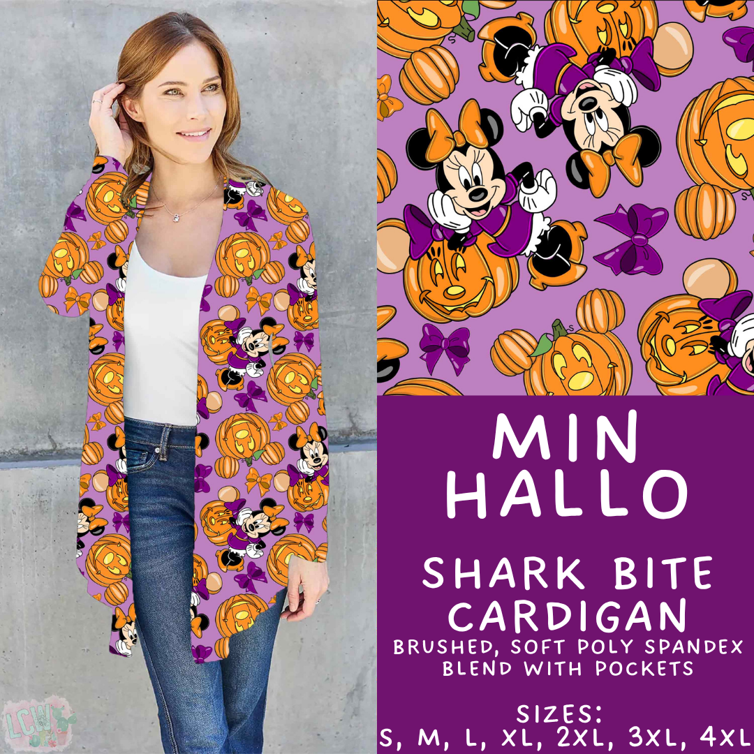 Batch #567 - Magical Character Halloween - Closes 8/10 - ETA early Oct - Min Hallo Cardigan