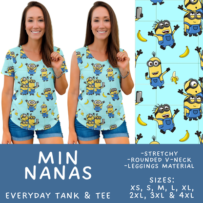 Batch #555 - Cool Characters 7 - Closes 7/13 - ETA mid Sept - Min Nanas Everyday Tank & Tee