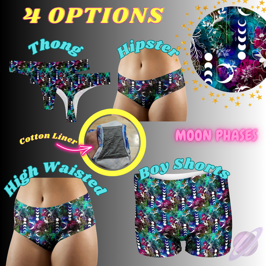 MOON PHASES- UNDERWEAR 3 PREORDER CLOSING 3/27