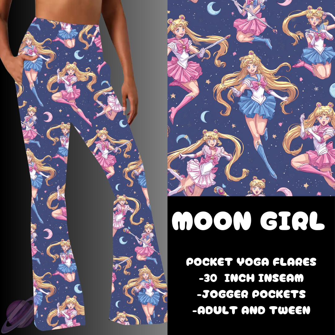 MOON GIRL-YOGA FLARES 7-PREORDER DUE 10/2