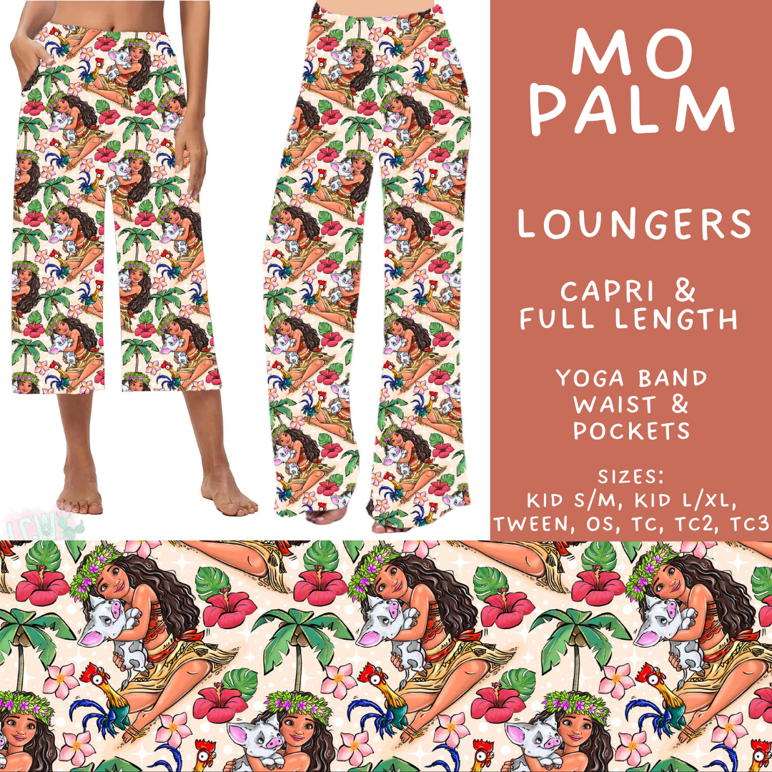 Batch #572 - Magical Faves 23 - Closes 8/19 - ETA mid October - Mo Palm Capri and Full Length Loungers