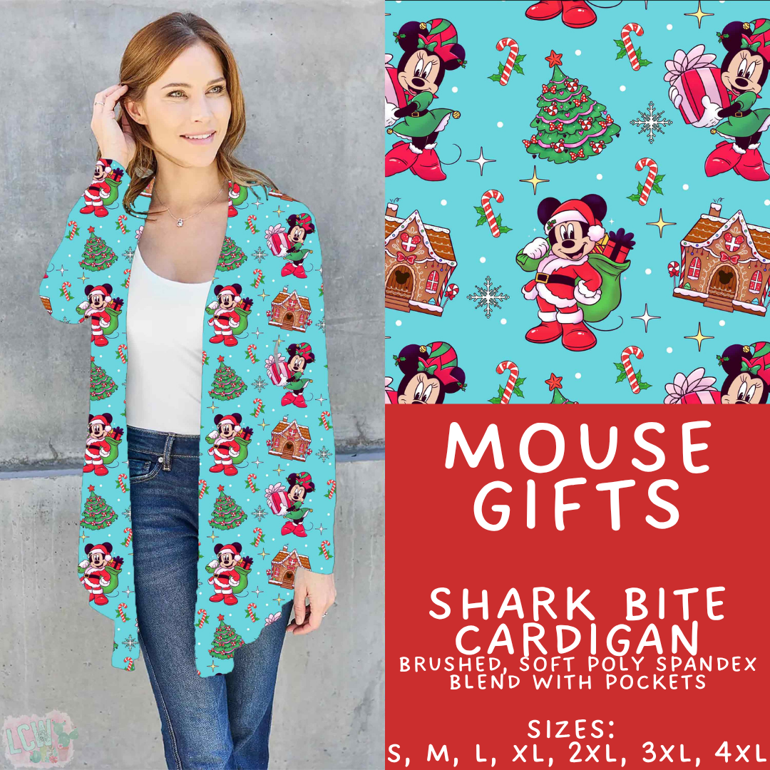Batch #558 - Magical Character Christmas - Closes 7/20 - ETA mid/late Sept - Mouse Gifts Cardigan