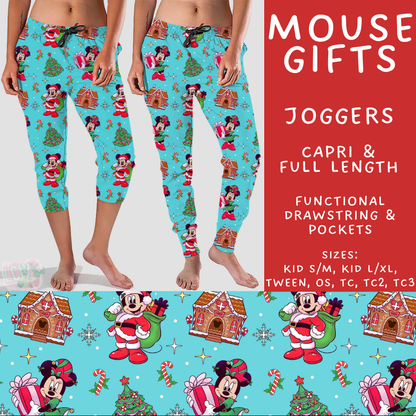Batch #558 - Magical Character Christmas - Closes 7/20 - ETA mid/late Sept - Mouse Gifts Full and Capri Length Joggers