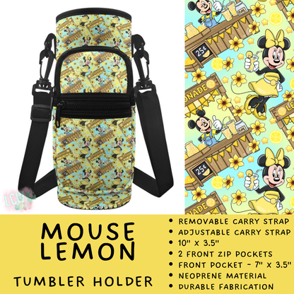 Batch #551 - Tumbler Holder 2 - Closes 7/3 - ETA early Sept - Mouse Lemon Tumbler Holder