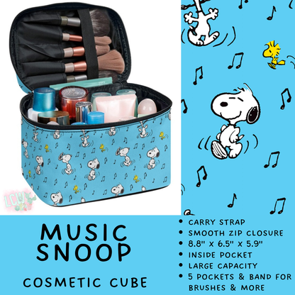 Batch #559 - Cosmetic Cube Collection - Closes 7/22- ETA late Sept - Music Snoop Cosmetic Cube