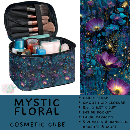 Batch #559 - Cosmetic Cube Collection - Closes 7/22- ETA late Sept - Mystic Floral Cosmetic Cube