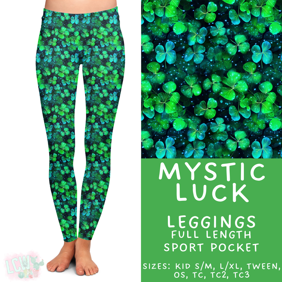 Batch #464 - Lucky Charm Collection - Closes 12/17 - ETA early Feb - Mystic Luck Full Length Leggings