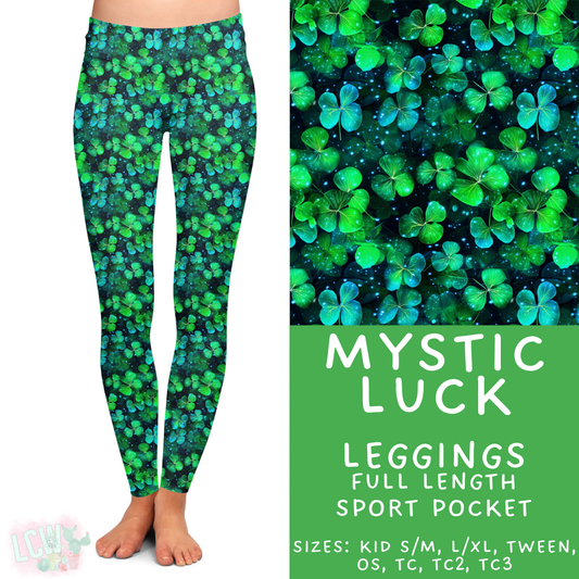 Batch #464 - Lucky Charm Collection - Closes 12/17 - ETA early Feb - Mystic Luck Full Length Leggings