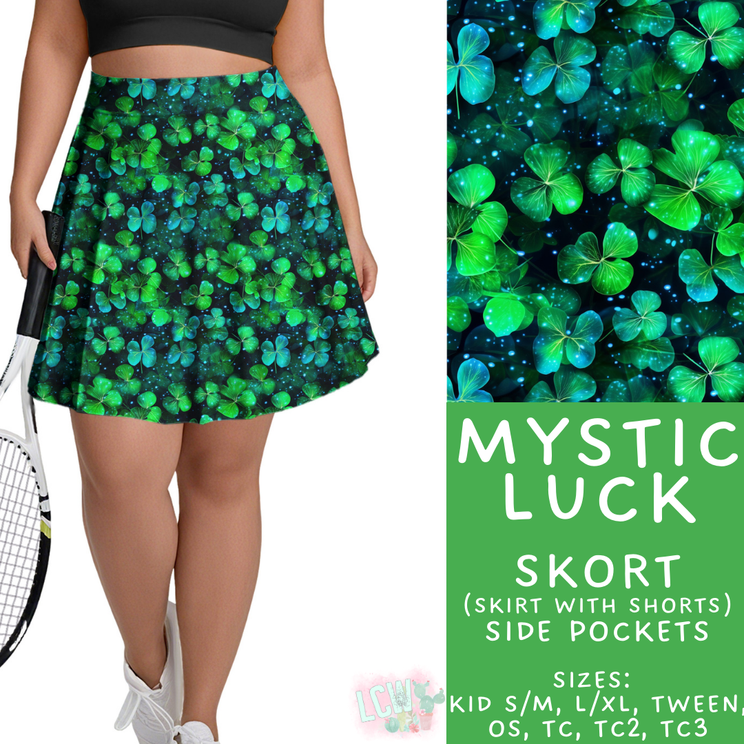 Batch #464 - Lucky Charm Collection - Closes 12/17 - ETA early Feb - Mystic Luck Skort