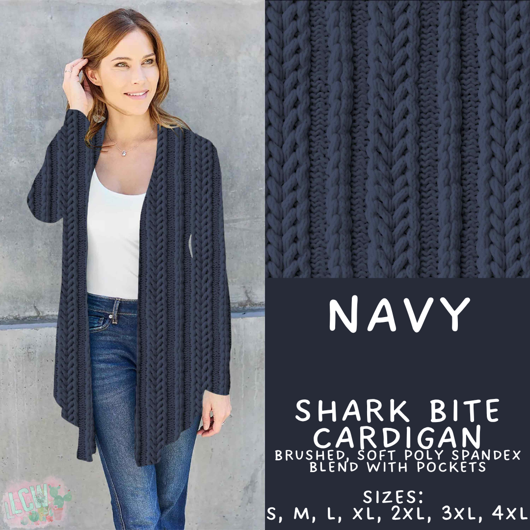 Batch #596 - Sweater Weather - Closes 10/9 - ETA early Dec - Navy Cardigan