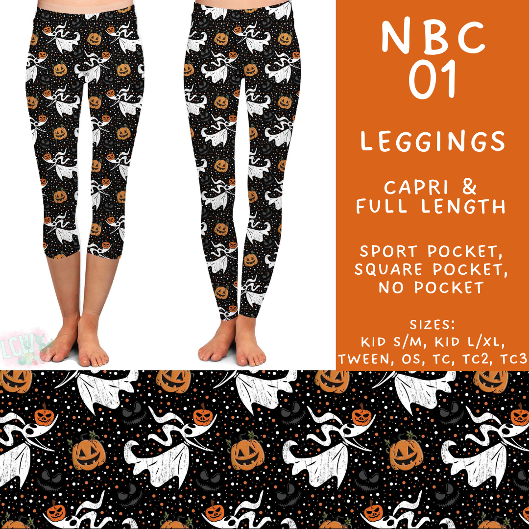 Batch #564 - NBC 4 Collection - Closes 8/3 - ETA early October - NBC 01 Full and Capri Length Leggings