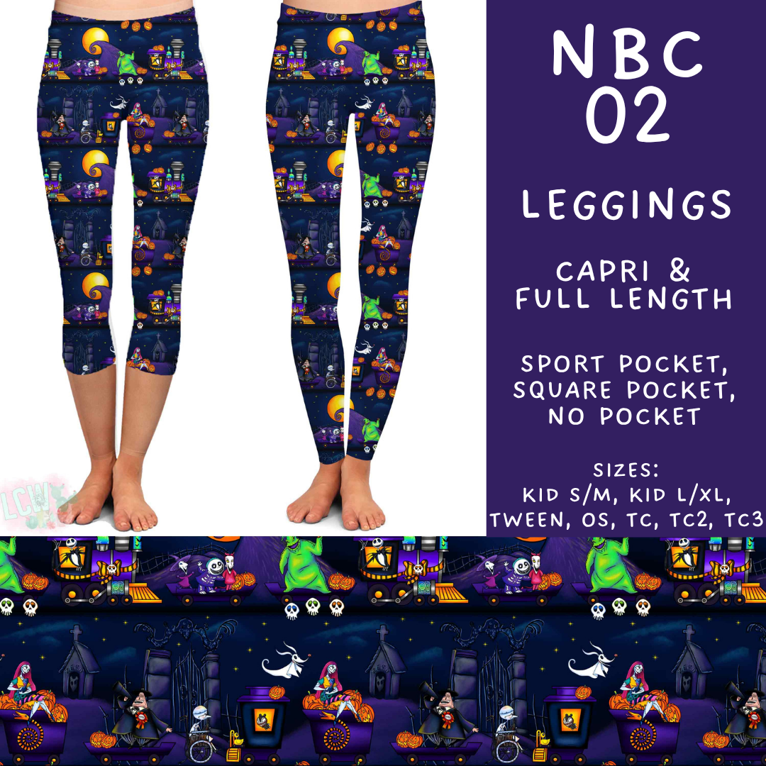 Batch #564 - NBC 4 Collection - Closes 8/3 - ETA early October - NBC 02 Full and Capri Length Leggings