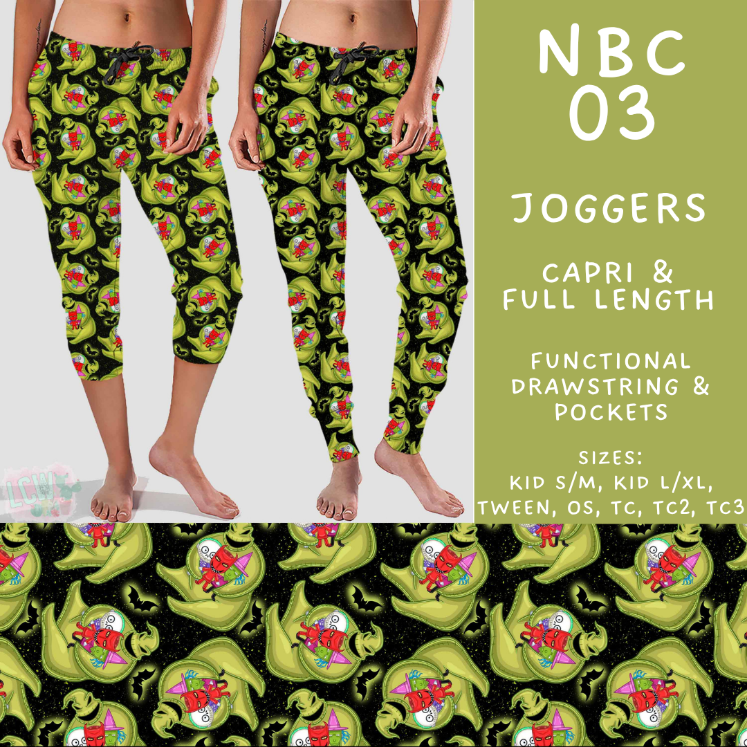 Batch #564 - NBC 4 Collection - Closes 8/3 - ETA early October - NBC 03 Full and Capri Length Joggers