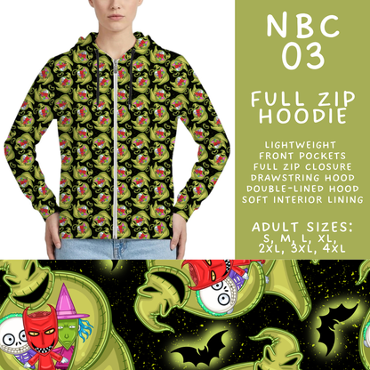 Batch #564 - NBC 4 Collection - Closes 8/3 - ETA early October - NBC 03 Full Zip Hoodie