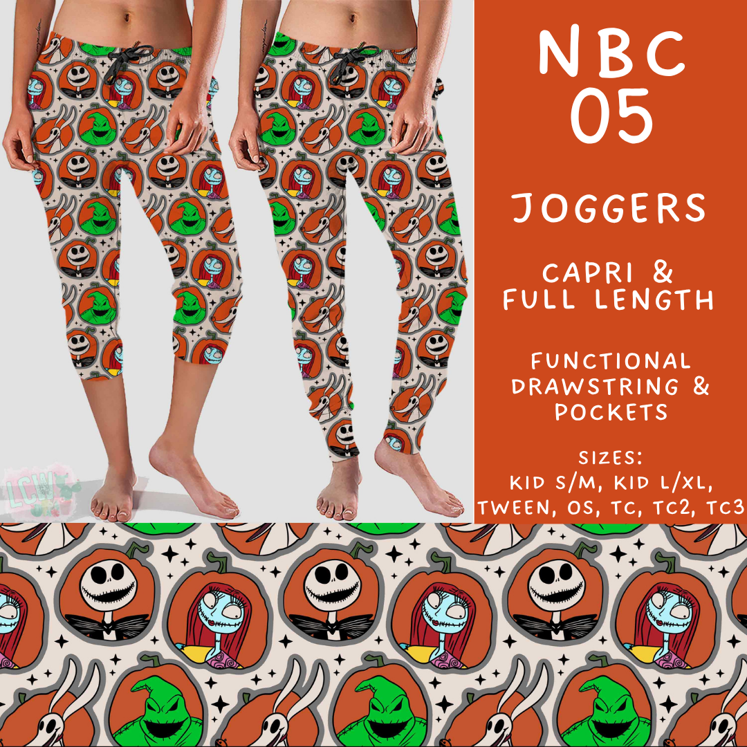 Batch #564 - NBC 4 Collection - Closes 8/3 - ETA early October - NBC 05 Full and Capri Length Joggers