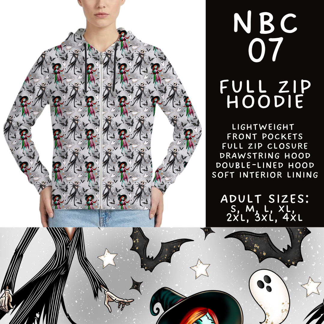 Batch #564 - NBC 4 Collection - Closes 8/3 - ETA early October - NBC 07 Full Zip Hoodie