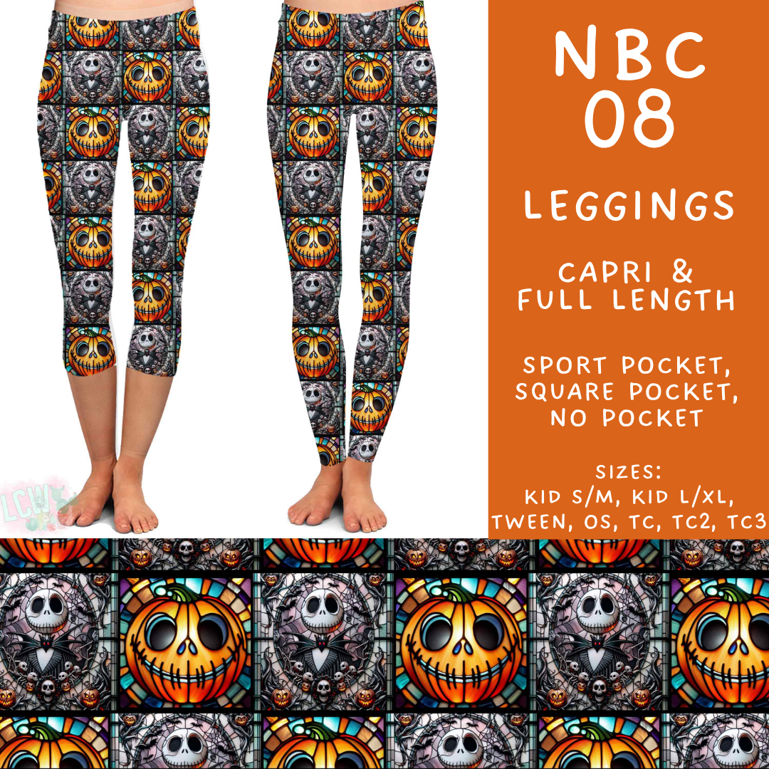 Batch #564 - NBC 4 Collection - Closes 8/3 - ETA early October - NBC 08 Full and Capri Length Leggings