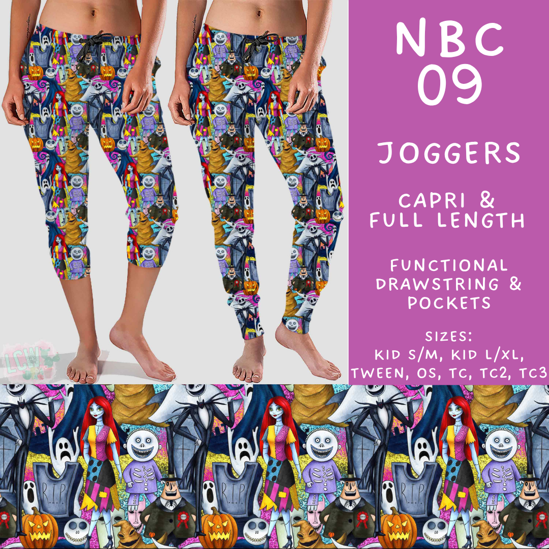 Batch #564 - NBC 4 Collection - Closes 8/3 - ETA early October - NBC 09 Full and Capri Length Joggers