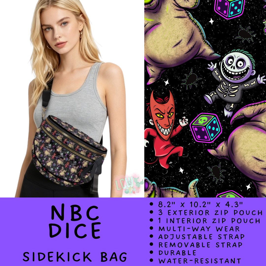 Batch #604 - Sidekick Bag 3 - Closes 10/26 - ETA mid/late Dec - NBC Dice Sidekick Bag