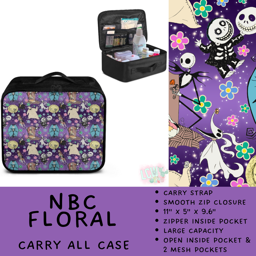 Batch #573 - Carry All Case - Closes 8/21 - ETA late October - NBC Floral Carry All Case