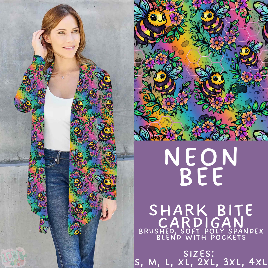 Batch #562 - Fun Run 25 - Closes 7/29 - ETA late Sept - Neon Bee Cardigan