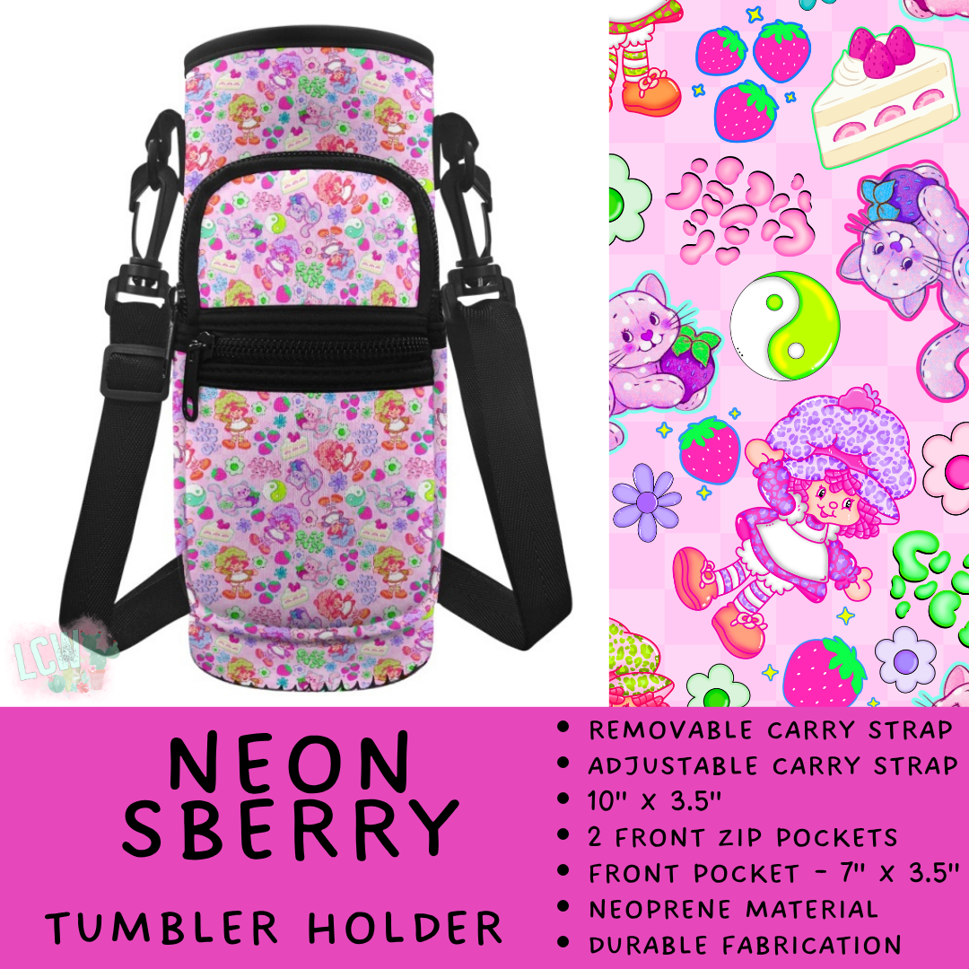 Batch #551 - Tumbler Holder 2 - Closes 7/3 - ETA early Sept - Neon SBerry Tumbler Holder