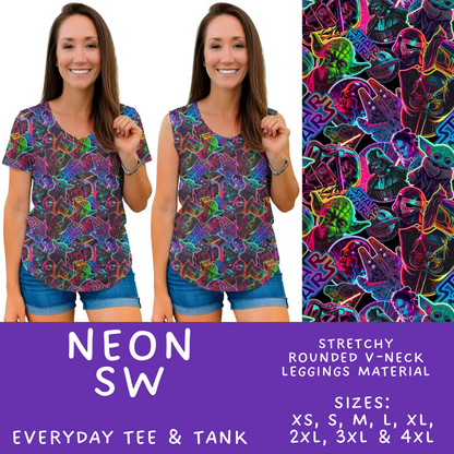 Batch #603 - September Request Run - Closes 10/26 - ETA mid/late Dec - Neon SW Everyday Tank & Tee