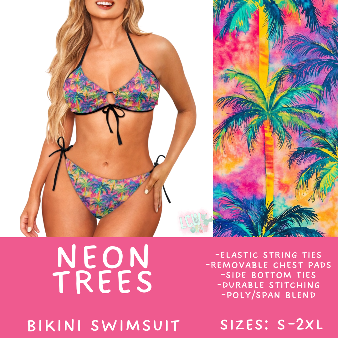 Batch #543 - Pool Party 2 - Closes 6/15 - ETA early/mid August - Neon Trees Women's 2 Piece Bikini