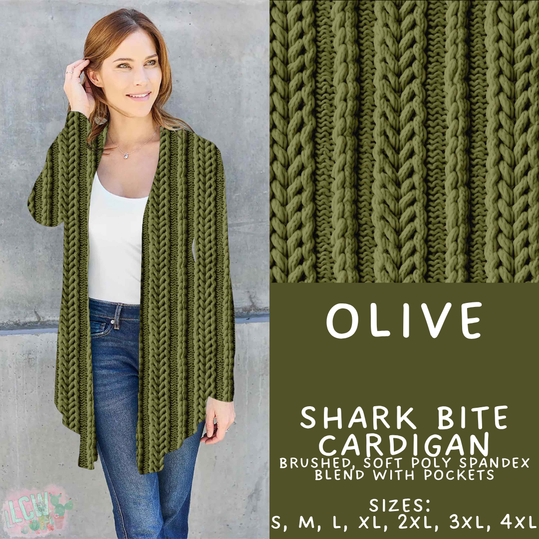 Batch #596 - Sweater Weather - Closes 10/9 - ETA early Dec - Olive Cardigan