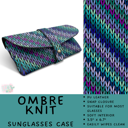 Batch #609 - Travel Collection 2 - Closes 11/6 - ETA early Jan - Ombre Knit Sunglasses Case
