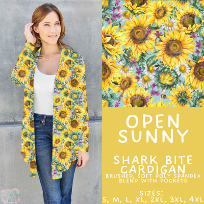 Batch #562 - Fun Run 25 - Closes 7/29 - ETA late Sept - Open Sunny Cardigan