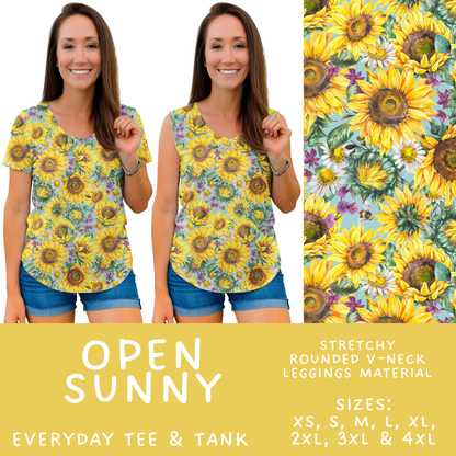 Batch #562 - Fun Run 25 - Closes 7/29 - ETA late Sept - Open Sunny Everyday Tank & Tee