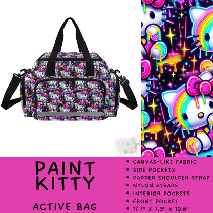 Batch #500 - Active Armor Collection - Closes 3/6 - ETA early May - Paint Kitty Active Bag
