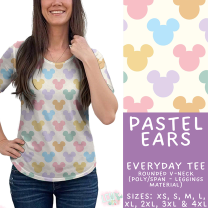 Batch #552 - Magical Faves 22 - Closes 7/6 - ETA early Sept - Pastel Ears Everyday Tank & Tee