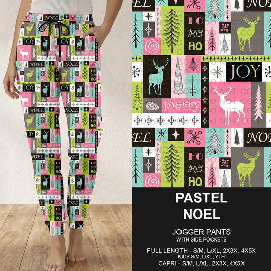 B315 - Preorder Pastel Noel Joggers (Closes 10/04. ETA: early Dec.)