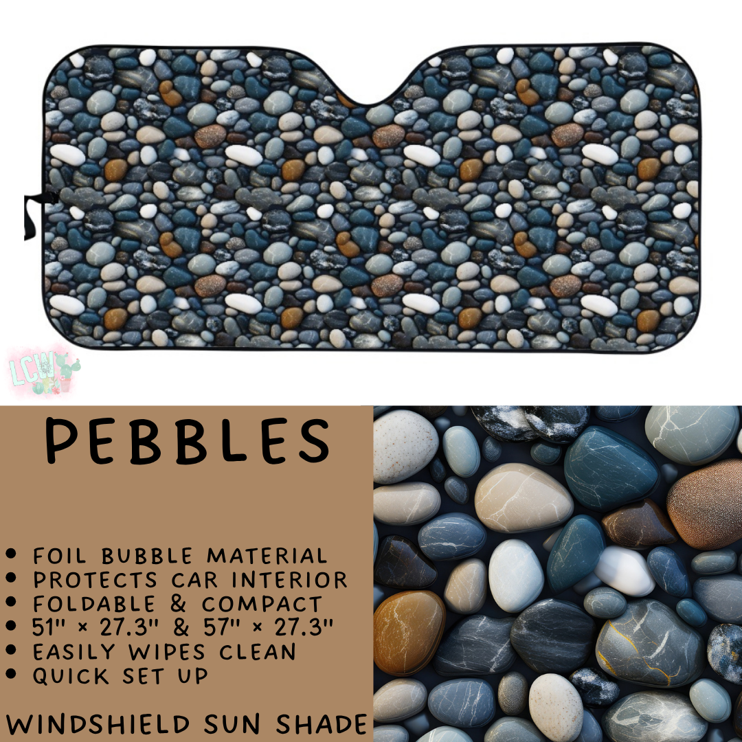 Batch #554 - Car Accessories 3 - Closes 7/10 - ETA early/mid Sept - Pebbles Windshield Sun Shade