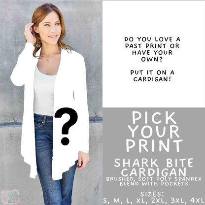 Batch #564 - NBC 4 Collection - Closes 8/3 - ETA early October - Pick Your Print Cardigan