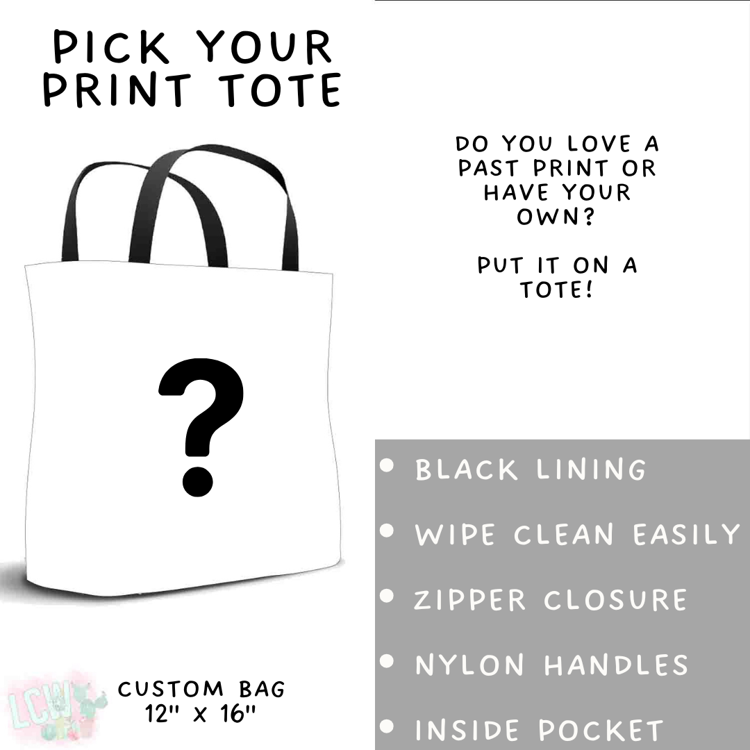 Batch #561 - June Request Run - Closes 7/27 - ETA late Sept - Pick Your Print Tote