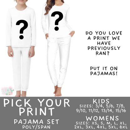 Batch #590 - Magical Family Pajamas - Closes 9/18 - ETA mid Nov - Pick Your Print Women's & Kid's Pajama Set