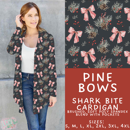 Batch #600 - Jingle all the Way 2 - Closes 10/19 - ETA early/mid Dec - Pine Bows Cardigan