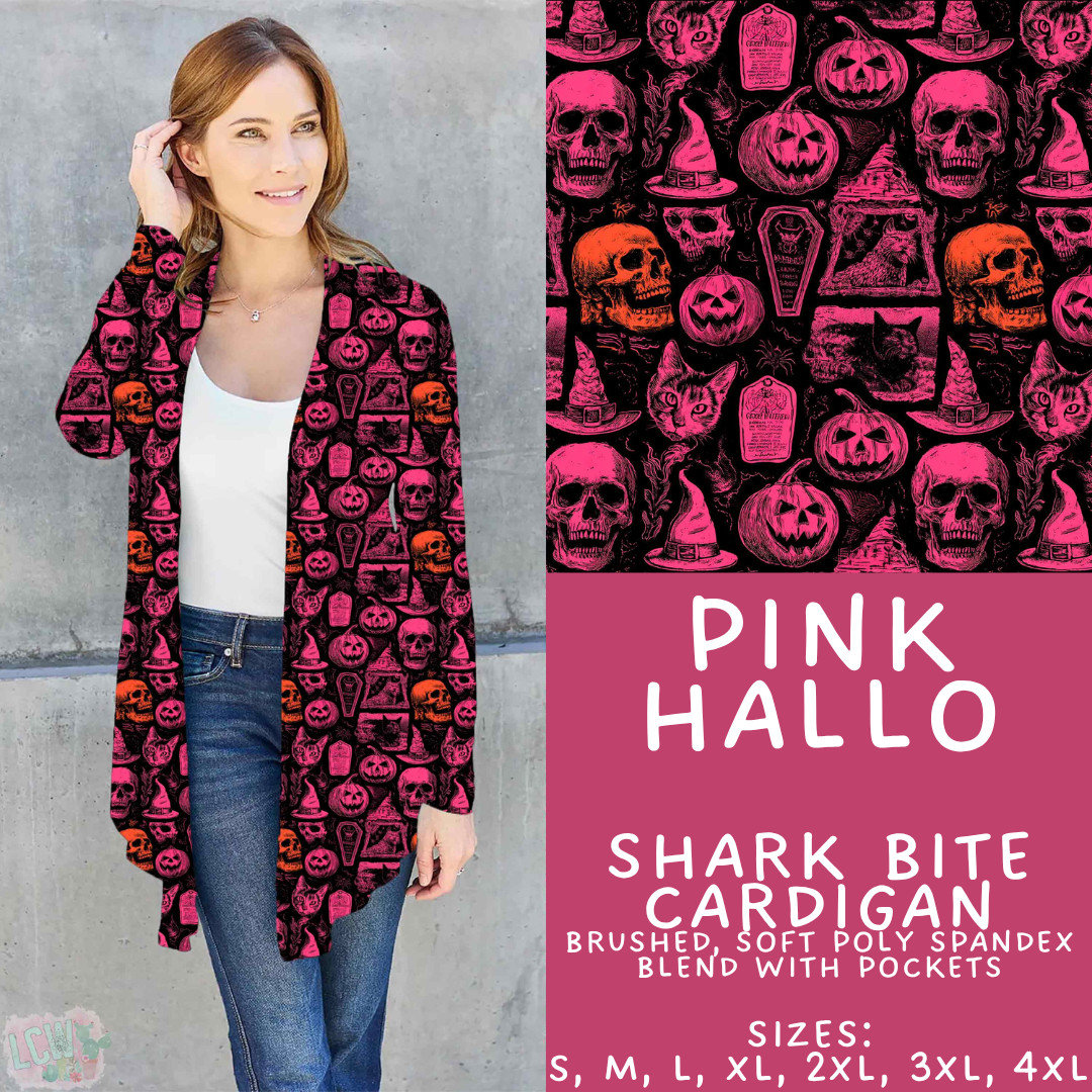 Batch #560 - Halloween 4 - Closes 7/26 - ETA late Sept - Pink Hallo Cardigan