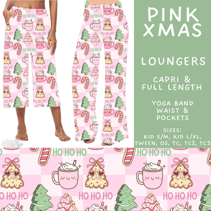 Batch #565 - Christmas in July 2 - Closes 8/5 - ETA early October - Pink Xmas Capri and Full Length Loungers