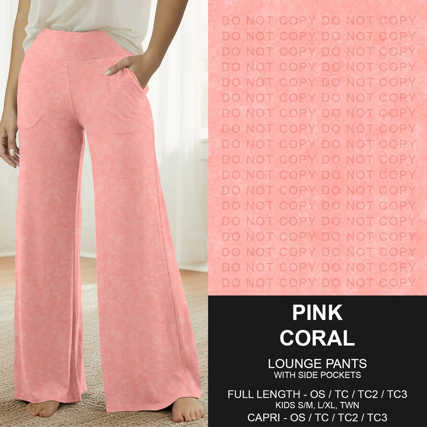 B280 - Preorder Pink Coral Lounge Pants (Closes 3/22. ETA: late May)