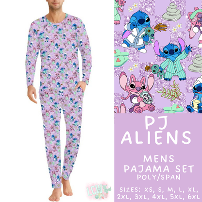 Batch #590 - Magical Family Pajamas - Closes 9/18 - ETA mid Nov - PJ Aliens Men's Pajama Set