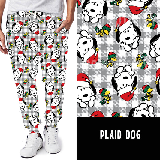 BATCH 59-PLAID DOG LEGGINGS/JOGGERS
