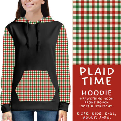 Batch #600 - Jingle all the Way 2 - Closes 10/19 - ETA early/mid Dec - Plaid Time Hoodie