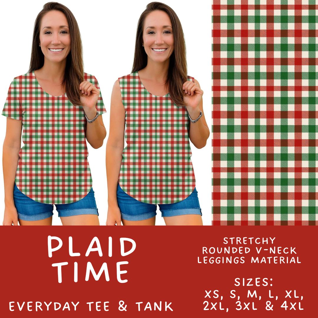 Batch #600 - Jingle all the Way 2 - Closes 10/19 - ETA early/mid Dec - Plaid Time Everyday Tank & Tee
