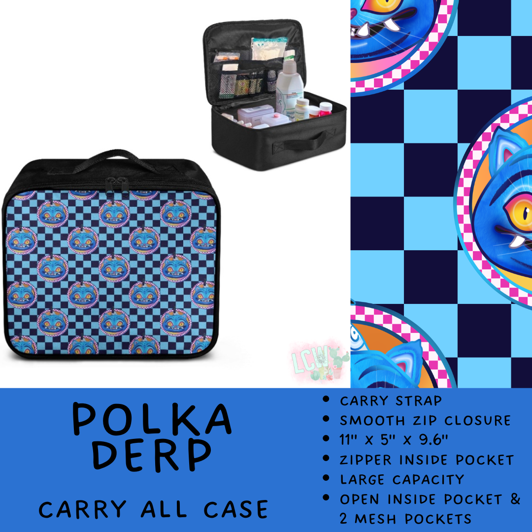 Batch #573 - Carry All Case - Closes 8/21 - ETA late October - Polka Derp Carry All Case