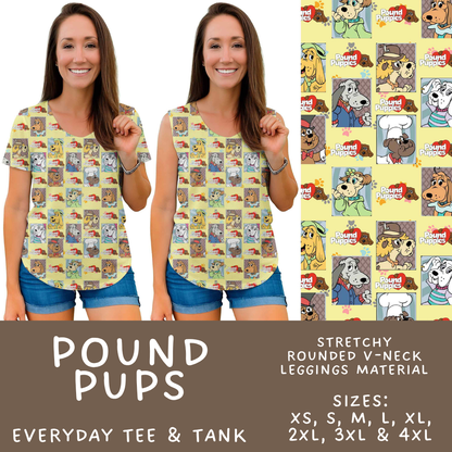 Batch #589 - August Request Run - Closes 9/23 - ETA mid/late Nov - Pound Pups Everyday Tank & Tee