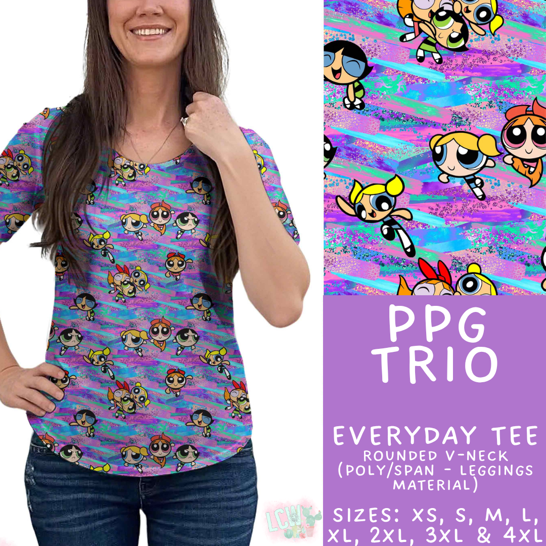 Batch #544 - Cool Characters 16 - Closes 6/17 - ETA mid August - PPG Trio Everyday Tee